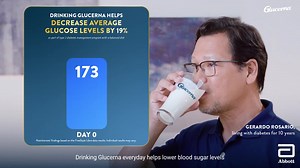 Drinking Glucerna everyday helped Gerardo decrease his average glucose levels by 19 percent in a matter of 30 day, as part of a type 2 diabetes management program with a balanced meal. Try Glucerna today! PH.2022.24392.GLU.1 ASC Ref. No. A230P052622GS | Alagang Abbott