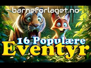 🐻🦁🐭 Eventyr For Barn | 16 Populære Dyre-Eventyr Med Bilder | 48 Minutter | Barneforlaget