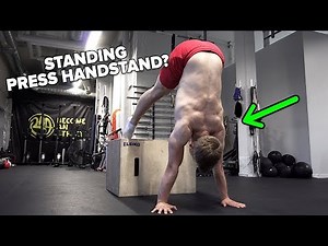 How to do a standing press handstand?