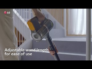 LG A9 Kompressor™ Handstick Vacuum - User Friendly Design