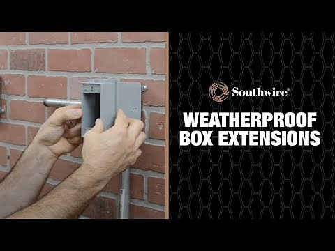 Southwire® Weatherproof Box Extensions