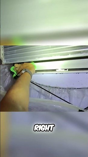Mini-Split Cleaning: Night and Day Difference! Watch It Now! #shorts