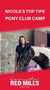 15 reactions | 홉홞환홤홡홚'홨 홏홤홥 홏홞홥홨 홛홤홧 홋홤홣홮 혾홡홪홗 혾홖홢홥 Pony Club Camp week is coming up soon - so we caught up with Nicole, one of our #ExpertNutrition team to find out her top tips on looking after your pony while having them away from home. #FeedYourDesireToWin | Connolly's RED MILLS | Facebook