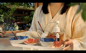 【ASMR/眠音】 温泉环境 角色扮演 （护肤、身体按摩）