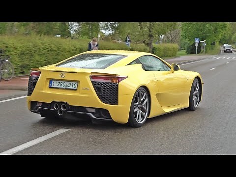 Lexus LFA - Engine Start up, Revs, Accelerations!