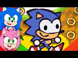 Sonic and Amy watch The Ultimate “Sonic The Hedgehog” Recap Cartoon!