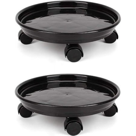 Heavy Duty Plant Dolly for Water Storage Function, Reinforced Resin Ensures Stability and Durability When Moving Large Vases and Heavy Trash (2PCS) - Walmart.ca