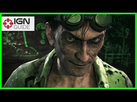 Batman Arkham Knight: Founders' Island Riddler Trophies Part One