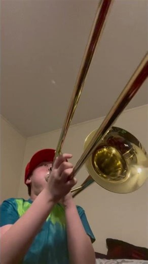 Playing Sawmill Creek on Trombone! Credit: Song from Bruce Pearson