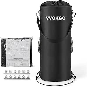 Boat Trash Bag Can Reuseable Washable Mesh and Nylon/Polyester by Boat Trix Multiple Sizes and Models (Slim Line, Medium)