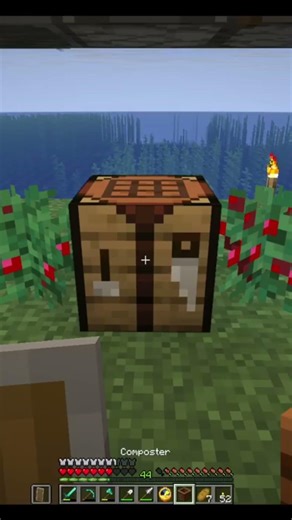 Minecraft How To Craft A Composter