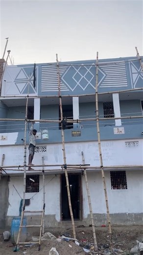 Finally Mere Ghar ke डिज़ाइन में Paint ho gaya 🥰#minivlog #shorts