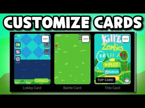 How to Change Card Names and more! Castle - Make and Play