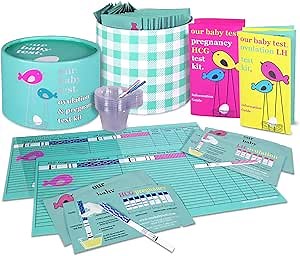 Our Baby Test 40 Ovulation Test Strips and 10 Pregnancy Test Strips Predictor Kit (40 LH + 10 HCG)