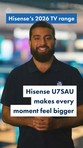 Hisense 2026 TV review: U7 SAU Hi-View QLED Mini-LED Pro | The Good Guys