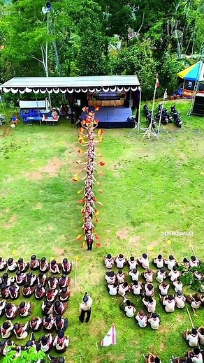 Formasi Semaphore Dance #pramukaberani #pramuka #semaphore #semaphoredance #kemah #jambore