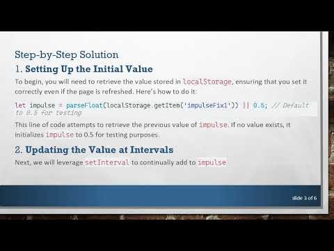 Storing Decimal Values with localStorage and Formatting Numbers in JavaScript