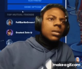 ishowspeed blow air on Make a GIF