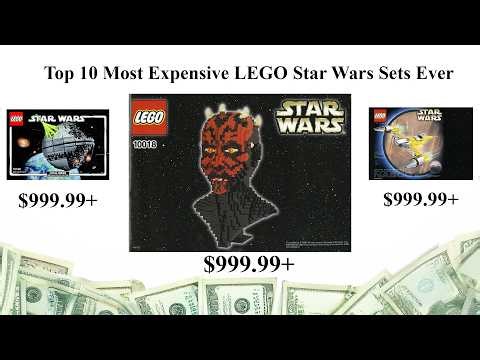 Top 10 Most Expensive LEGO Star Wars Sets Ever (1999-2025)