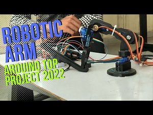 ROBOTIC ARM RECORD AND PLAY FUNCTION DIY Arduino Projects Mechatronics Engineering