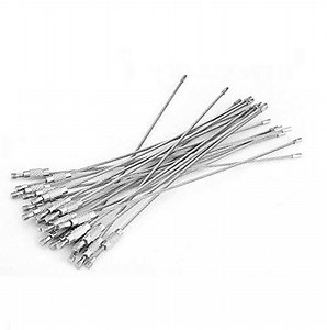 [Hot Item] Stainless Steel Cable Rope Key Ring Loops with Screw Locking for Outdoor