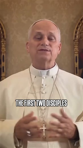 Joseph Phan | Pope Leo XIV reflects on the first disciples—seekers formed by John the Baptist—who encountered Jesus at the Jordan. He highlights the... | Instagram