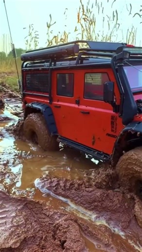 Defender Mud Track Off Roading Test