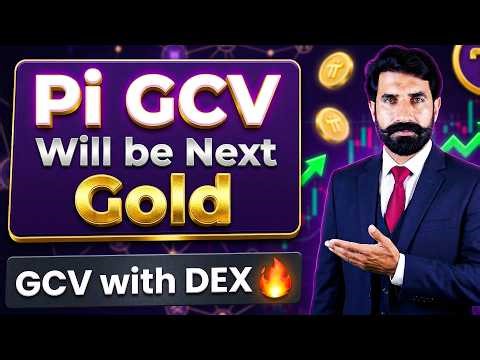Pi GCV will be Next Gold | GCV with DEX | Pi Coin Update | Pi Network GCV Update | Albarizon Crypto