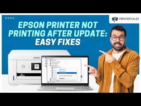 Epson Printer Not Printing After Update - Fix in Minutes | Printer Tales