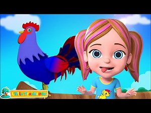 Cock A Doodle Do, Animals Sound Song and Nursery Rhymes for Kids