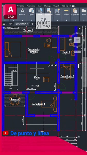 Dividir Objetos en Partes Iguales en AutoCAD