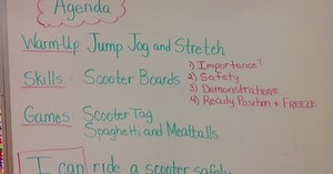 Scooter Games for Physical Education Class