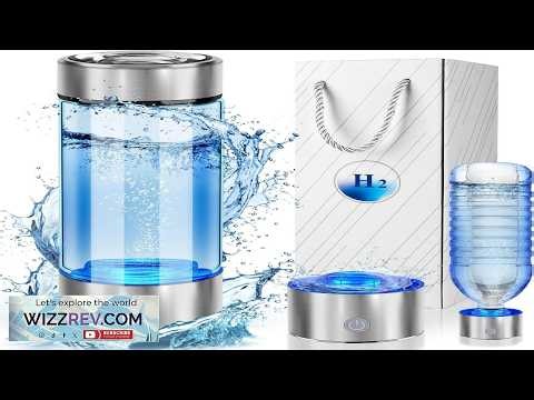 2026 New Hydrogen Water Bottle Hydrogen Water Generator with Advanced SPE PEM