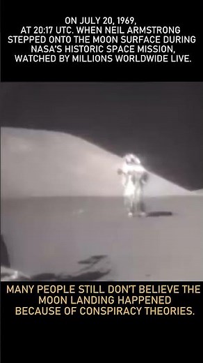 On 20 July 1969, human walked on the moon 😮🌀