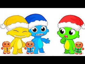 GINGERBREAD cookies change our color! | Cartoons for Kids | Groovy the Martian