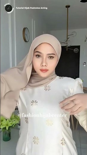 Simple but Elegant Pashmina Hijab Tutorial #hijab #hijabtutorial #pashmina #hijabstyle #shorts