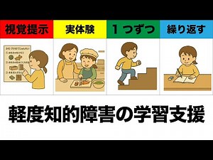 【知的障害】軽度知的障害の子どもへの学習支援のコツ（発達障害グレーゾーン、発達障害との併発）