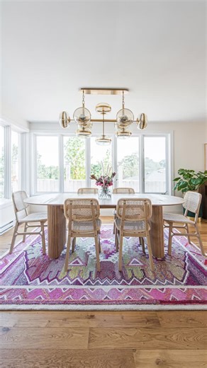 DIY MOM on Instagram: "“When you’re through changing you’re through” Martha Stewart DIY project from 2021 repurposing a traditional maple dining room table. Never stop evolving, trying new things, being fearless. Don’t be afraid. Martha’s orders! 🫶🩷🫶"