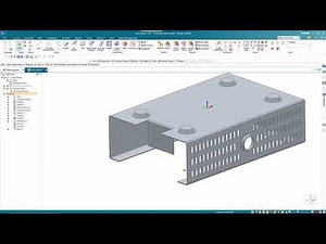 Solidi Edge Ordered Sheet Metal Course