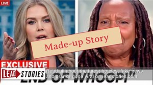 Fact Check: Karoline Leavitt Did NOT Kick Whoopi Goldberg Off The View 'After Heated Clash On Live TV' As Of February 24, 2025 | Lead Stories
