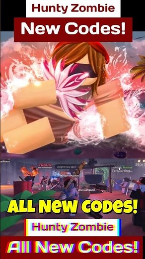 New Hunty Zombie Codes - Codes For Hunty Zombie Roblox HandFan Halloween!