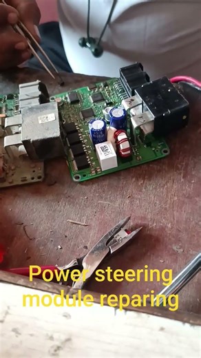 power steering module reparing #automobile #car #mechanic #lifeisbutadream #detailing