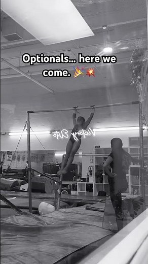 Optionals, Here We Come 🔥 #level6 #unevenbars #barsroutine #usagymnastics