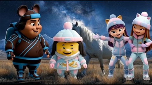 AI原创动画歌曲《叠字歌》（四）（The Reduplicated Characters Song 4）The Reduplicated Characters