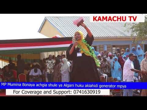ALGANI GIRLS TO GET SH2M GENERATOR AS MUMINA BONAYA PRAISES SCHOOL, BACKS RUTO GOVERNMENT