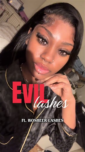 Dramatic Evil Lashes Tutorial with Wosheer Products