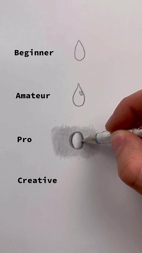 Creative Water Drawing Techniques | Easy Raindrop Tutorial