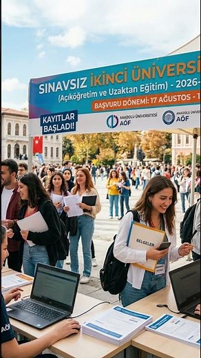 Sınavsız ikinci üniversite kayıtları ne zaman? #ikinciüniversite