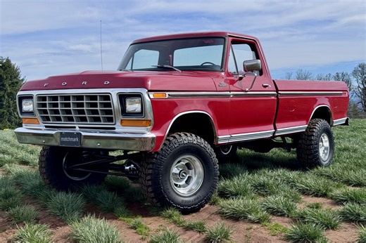 No Reserve: 1979 Ford F-150 Custom 4x4 4-Speed