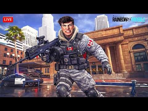 DOMINATING PRO PLAYERS in Rainbow 6 Mobile...